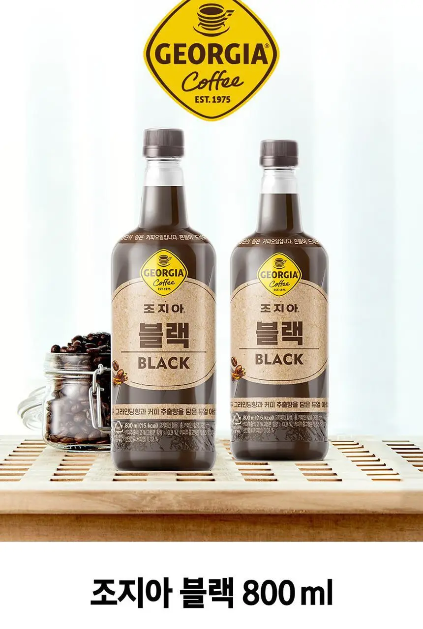 [본사직영] 조지아크래프트블랙 800ml*12페트 상세페이지 3